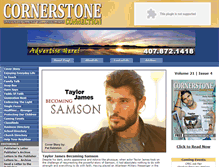 Tablet Screenshot of cornerstoneconnection.com